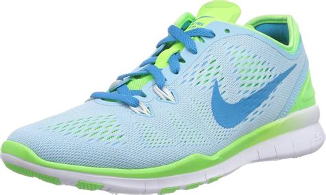 nike free 5.0 trainer fit fitnessschuhe damen weiß blau grün|Nike 5.0 TR Fit 5 Damen Fitnessschuhe.